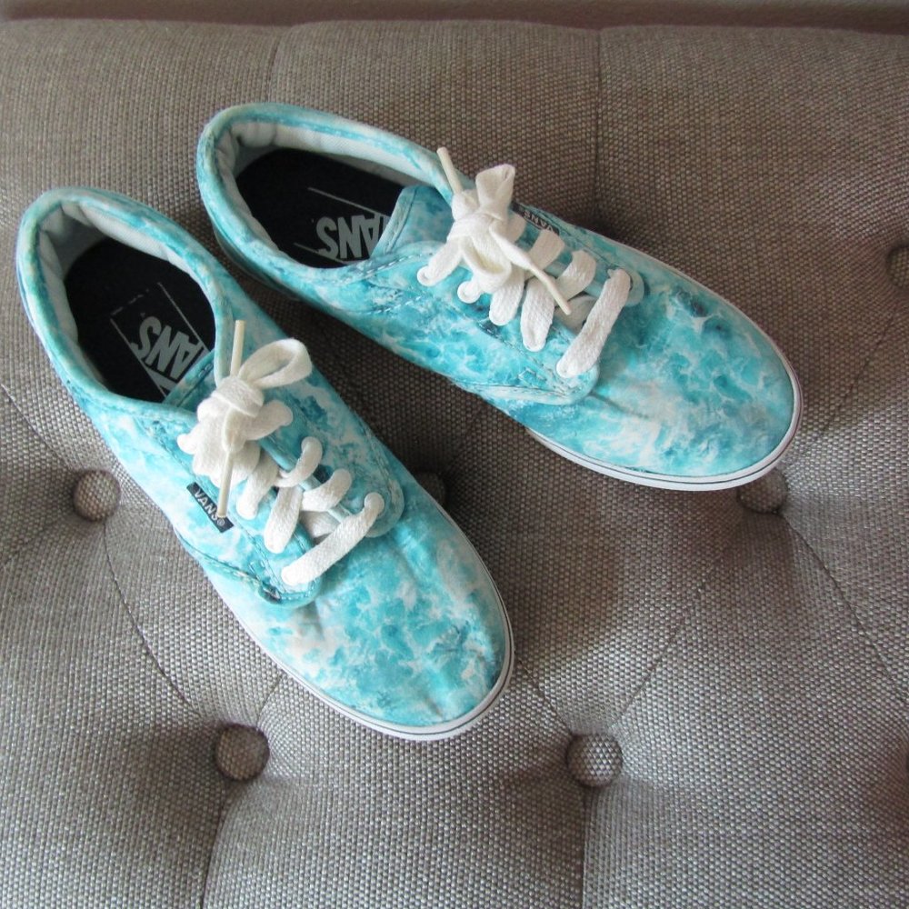 🌊 Vans Ocean Water Sneakers Size 5.5